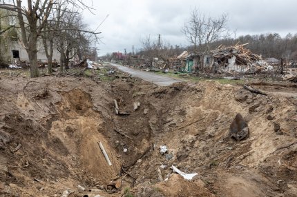 Un voluntar ceh a fost găsit mort într-o groapă comună lângă Kiev.