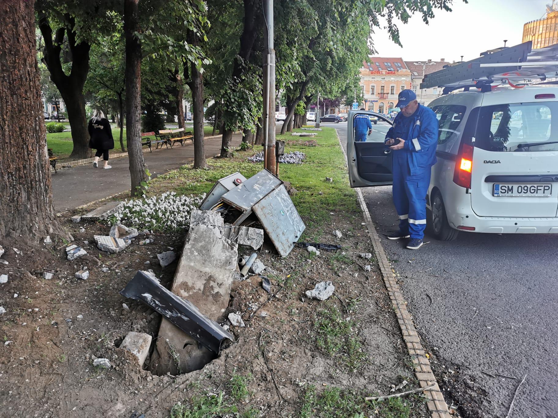 accident BMW Satu Mare