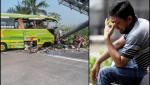 14 persoane au murit într-un cumplit accident, după ce şoferul unui autobuz s-a urcat drogat la volan, în Indonezia. Alţi 19 pasageri au fost răniţi