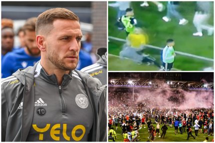 Suporterul l-a agresat pe fotbalistul englez