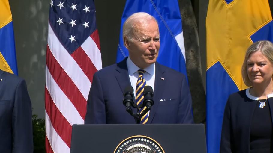 Joe Biden a promis "sprijinul puternic" al SUA pentru aderarea la NATO a Suediei şi Finlandei: "Mari democraţii şi doi parteneri apropiaţi" Președintele american Joe Biden