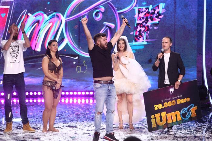 Finala iUmor, sezonul 12. Mihai Radu a plecat acasă cu trofeul iUmor și premiul de 20.000 de Euro