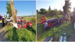 Accident mortal în judeţul Iaşi. Şoferul, un bărbat de 71 de ani, a minţit poliţiştii că nu el se afla la volan, ulterior s-a răzgândit