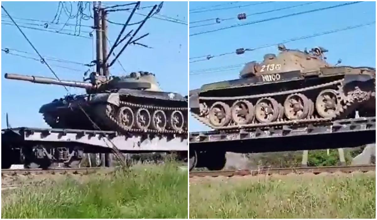 Rușii scot la înaintare tancuri vechi de 50 de ani