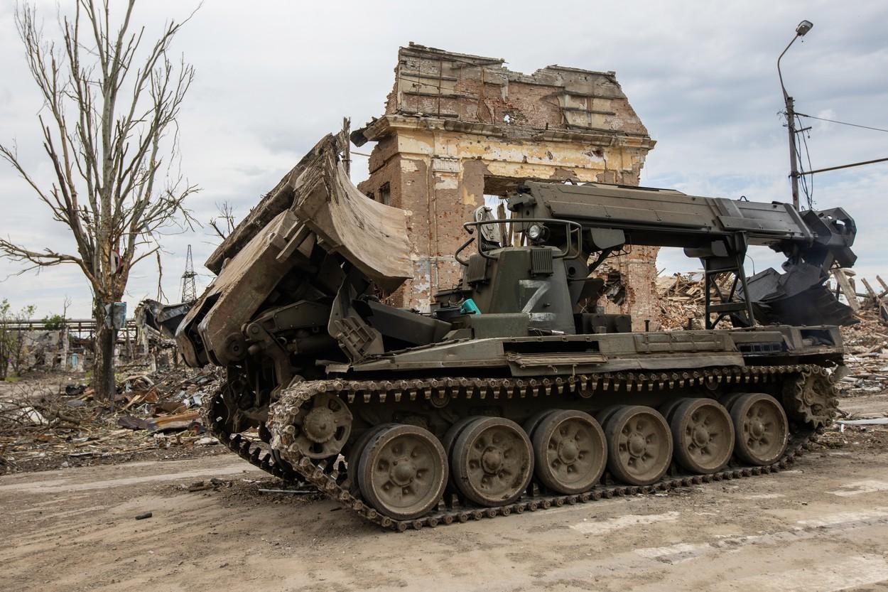 Forțele ruse continuă să facă progrese în estul  Ucrainei