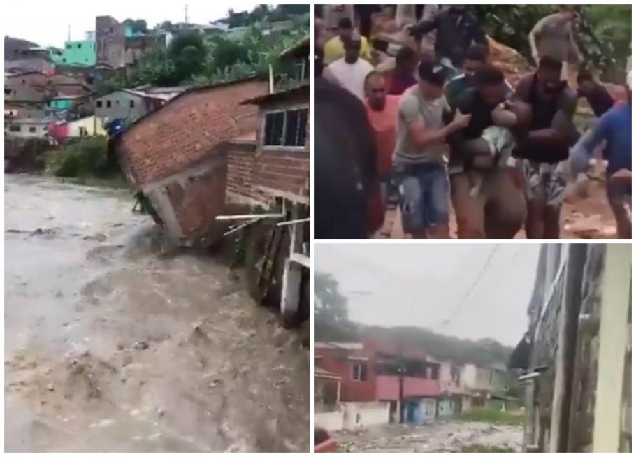 Inundaţii puternice în Brazilia, în urma unor ploi puternice Inundaţii puternice în Brazilia, în urma unor ploi puternice