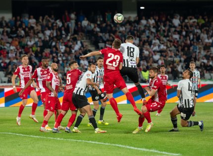 Dinamo - U Cluj 1-1. Dinamo pierde barajul şi retrogradează din Liga 1 pentru prima dată în istoria de 74 de ani a clubului