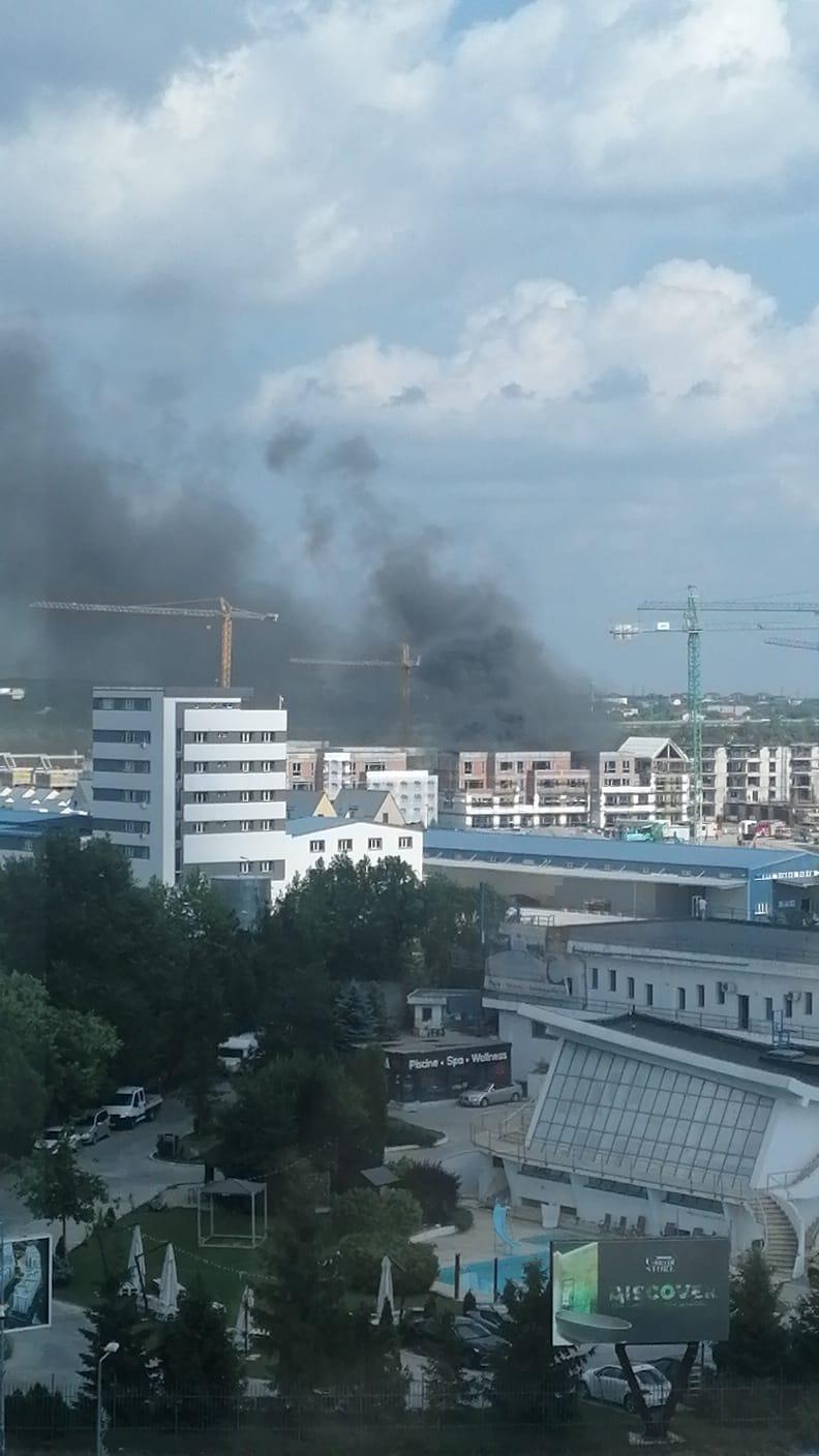 incendiu Pipera Plaza
