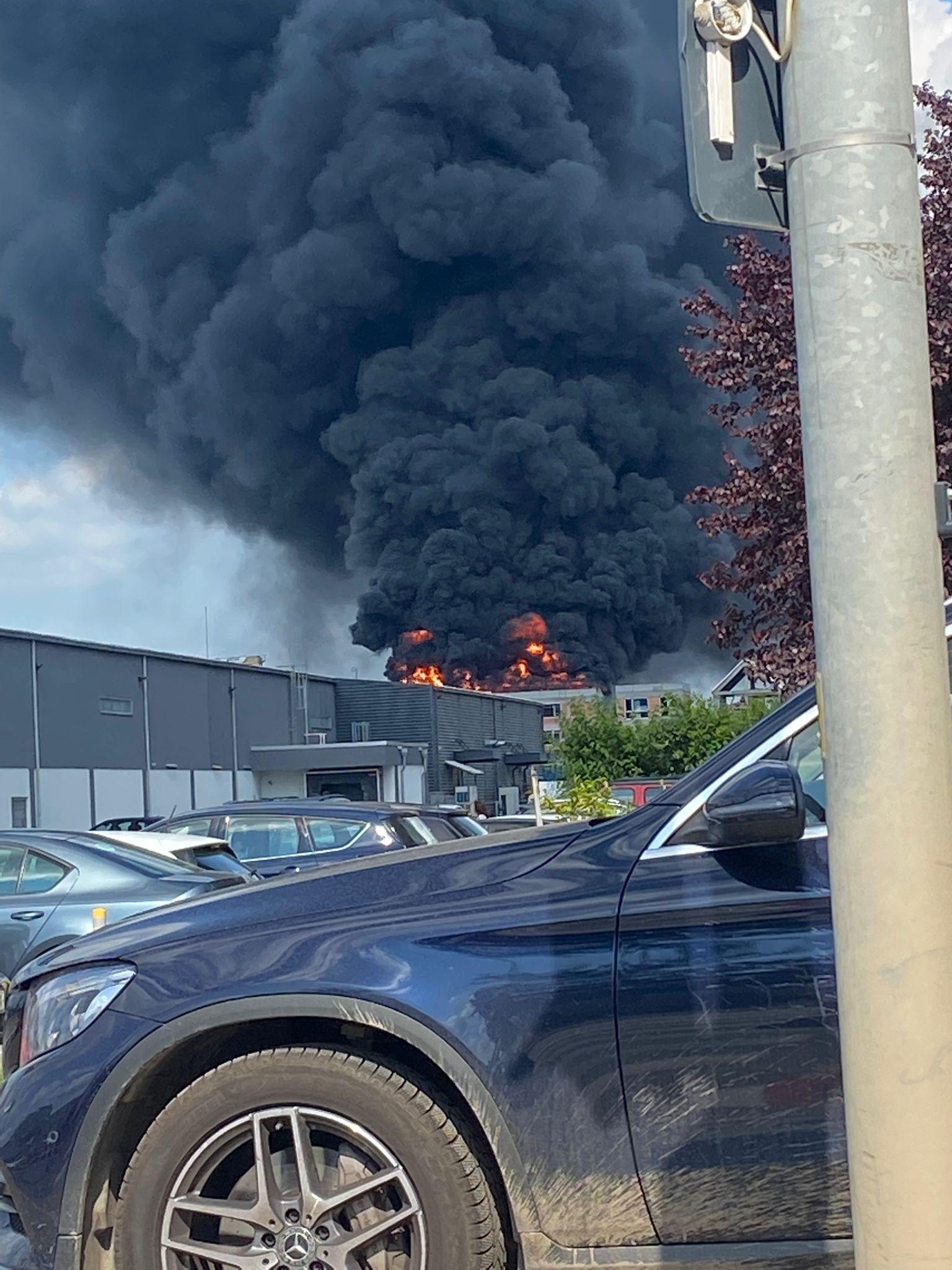 incendiu Pipera Plaza