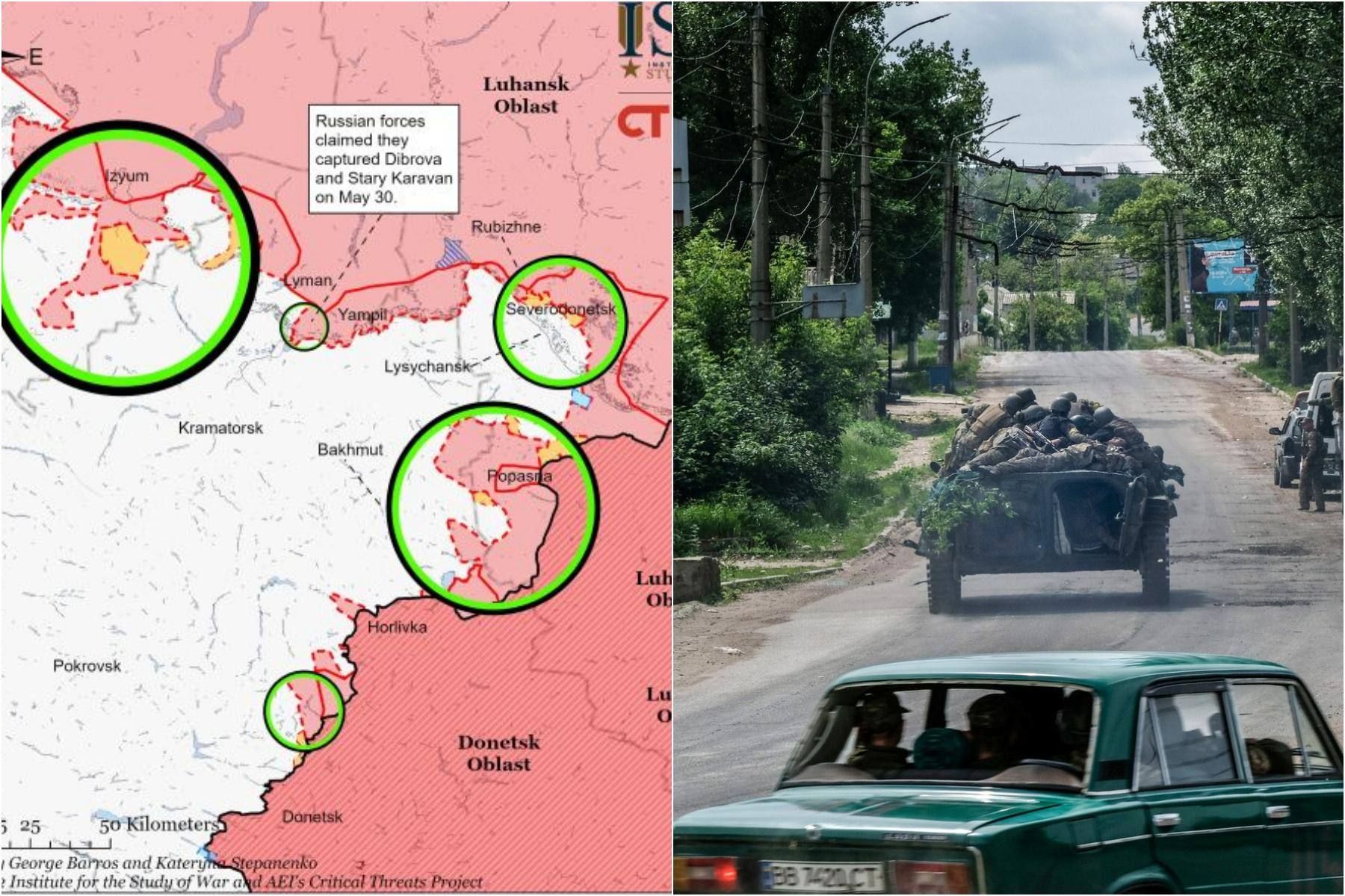 Război Rusia - Ucraina, ziua 97 LIVE TEXT. Ruşii continuă încercuirea orașului Severodonețk de la sud și din nord. Nu au tăiat liniile de comunicație. Contraofensivă ucraineană la Herson