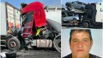 Transportor românesc, carambol mortal cu alte două TIR-uri, în Italia. Unul dintre șoferi a sfârșit în cabina strivită