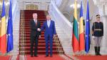 Klaus Iohannis l-a primit la Cotroceni pe preşedintele Lituaniei: Războiul a generat cea mai gravă criză de securitate din ultimele decenii
