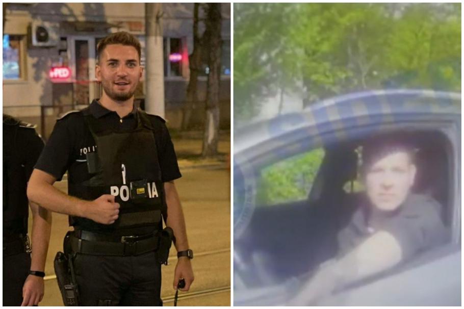 Andrei, poliţistul de 26 de ani, nu s-a pierdut cu firea Andrei, poliţistul de 26 de ani, nu s-a pierdut cu firea
