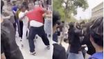 Un tată şi 30 de elevi şi-au împărţit pumni şi picioare în curtea liceului. Bărbatul din SUA şi-ar fi apărat fiul "nedreptăţit" de colegi