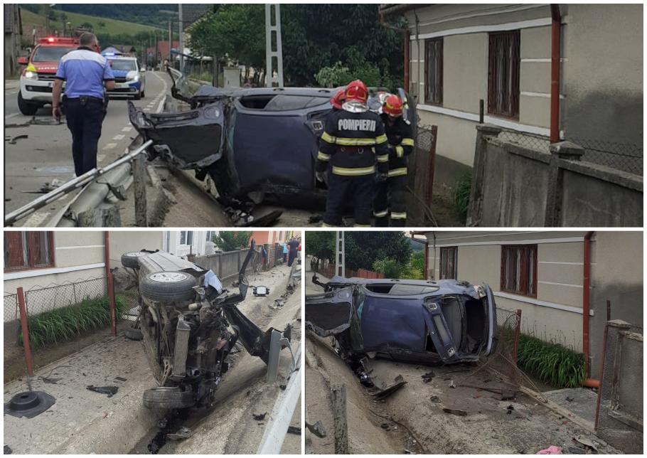 Accident în Șomcutu Mic, judeţul Cluj. O maşină s-a răsturnat şi doi tineri au ajuns la spital cu răni grave. Accident în Șomcutu Mic, judeţul Cluj. O maşină s-a răsturnat şi doi tineri au ajuns la spital cu răni grave.