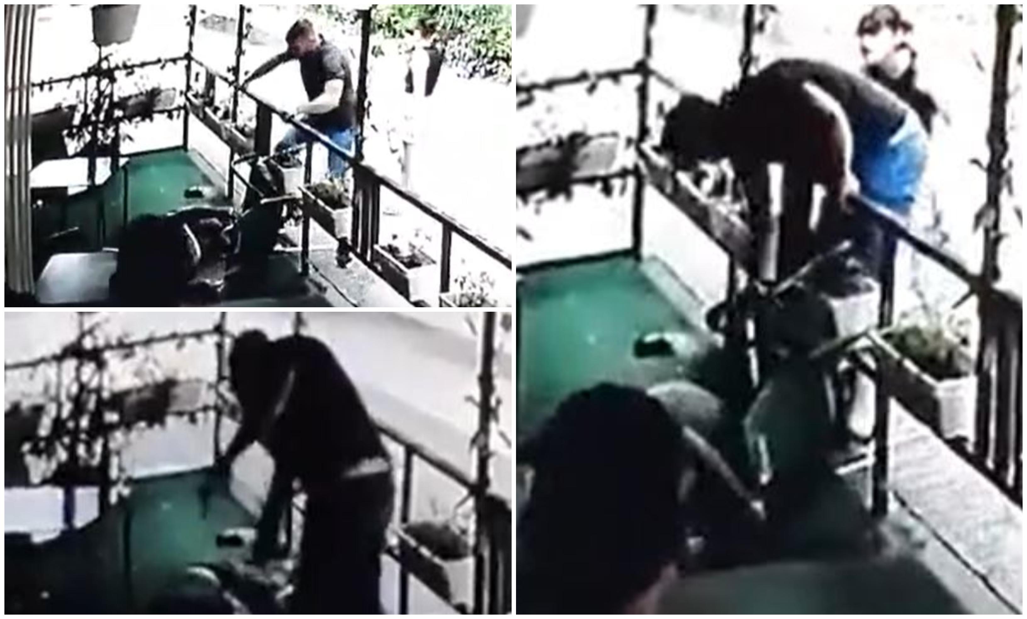 Un bărbat de 65 de ani, pus la pământ de un tânăr de 29 de ani