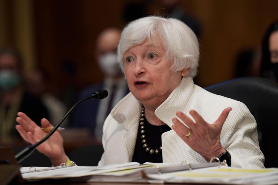Janet Yellen, secretarul Trezoreriei SUA Janet Yellen, secretarul Trezoreriei SUA