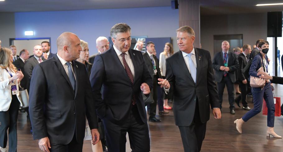Klaus Iohannis, la summitul Inițiativei celor Trei Mări Klaus Iohannis, la summitul Inițiativei celor Trei Mări