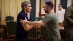 Întâlnire între doi actori. "Aţi renunţat la o carieră grozavă de actorie, sunteți eroul meu". Ben Stiller l-a vizitat pe Zelenski, la Kiev