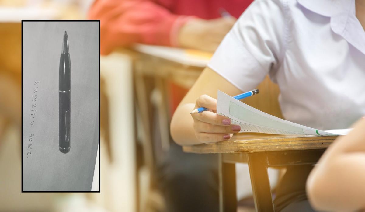 femeie prinsă cu pix inteligent la proba de istorie de la BAC, în Galați tentativă de fraudă la Bacalaureat, în Galați