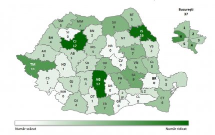 Rezultate evaluare națională 2022 - edu.ro. Topul judeţelor după numărul mediilor de 10