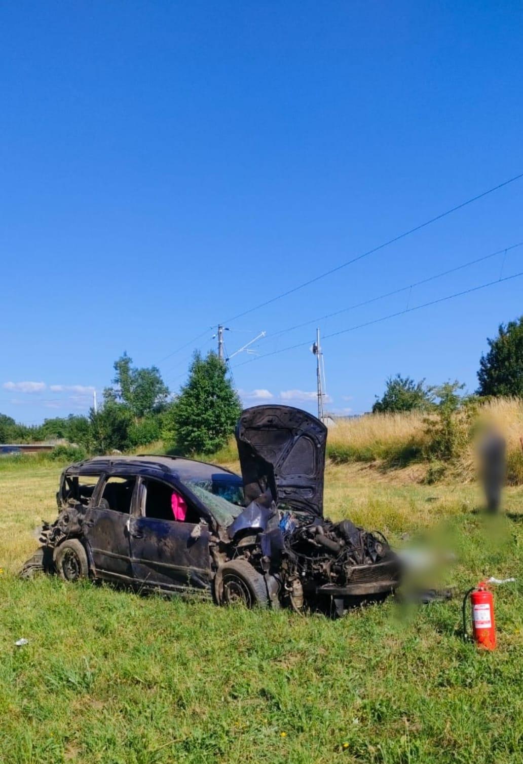 Accident feroviar în Suceava, iunie 2022