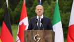 Olaf Scholz a început să râdă după ce a fost întrebat de presă ce garanții de securitate oferă Ucrainei. VIDEO