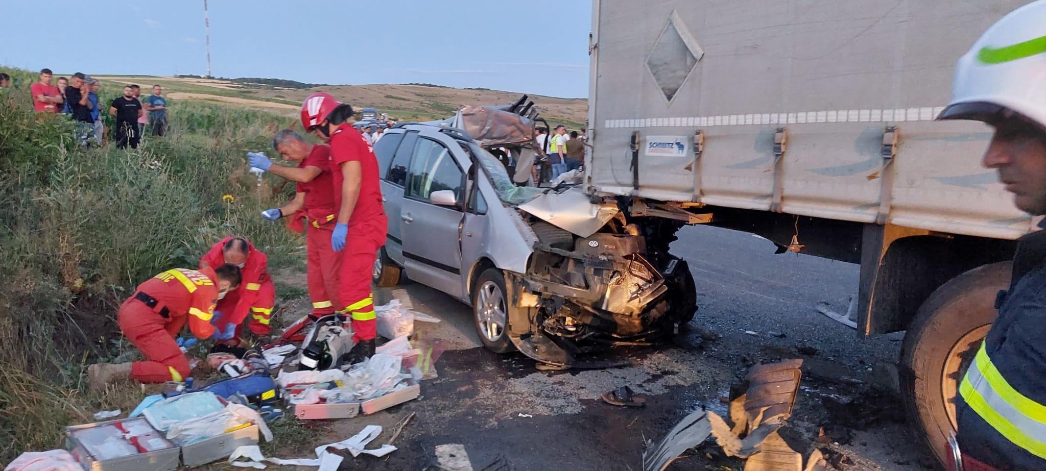 Accident grav în Vaslui