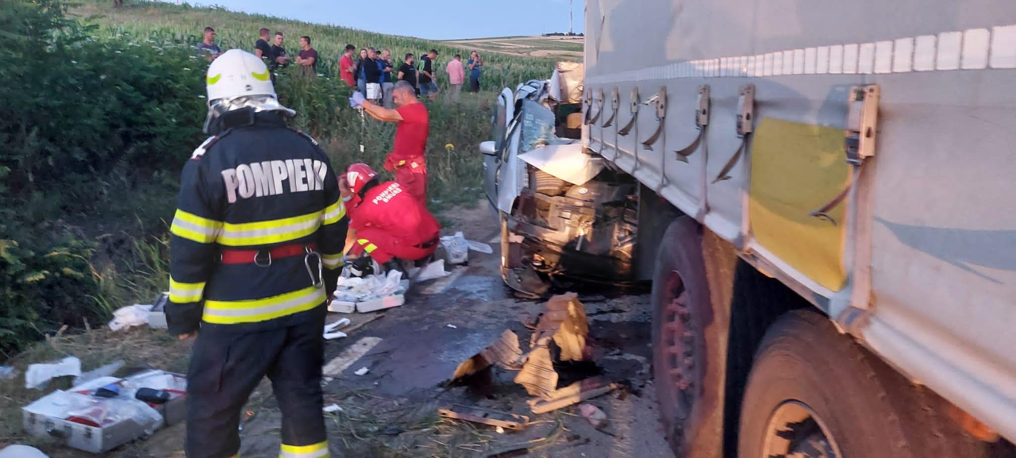 Accident grav în Vaslui