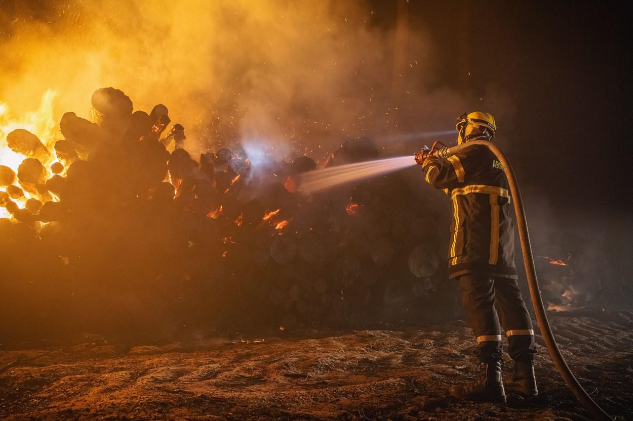 Incendii masive în sud-vestul Franţei, 2022