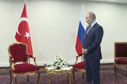 Putin, lăsat să aştepte de către omologul său turc