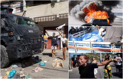 Cel puţin 18 morţi, după raidul împotriva crimei organizate din Rio de Janeiro Cel puţin 18 morţi, după raidul împotriva crimei organizate din Rio de Janeiro