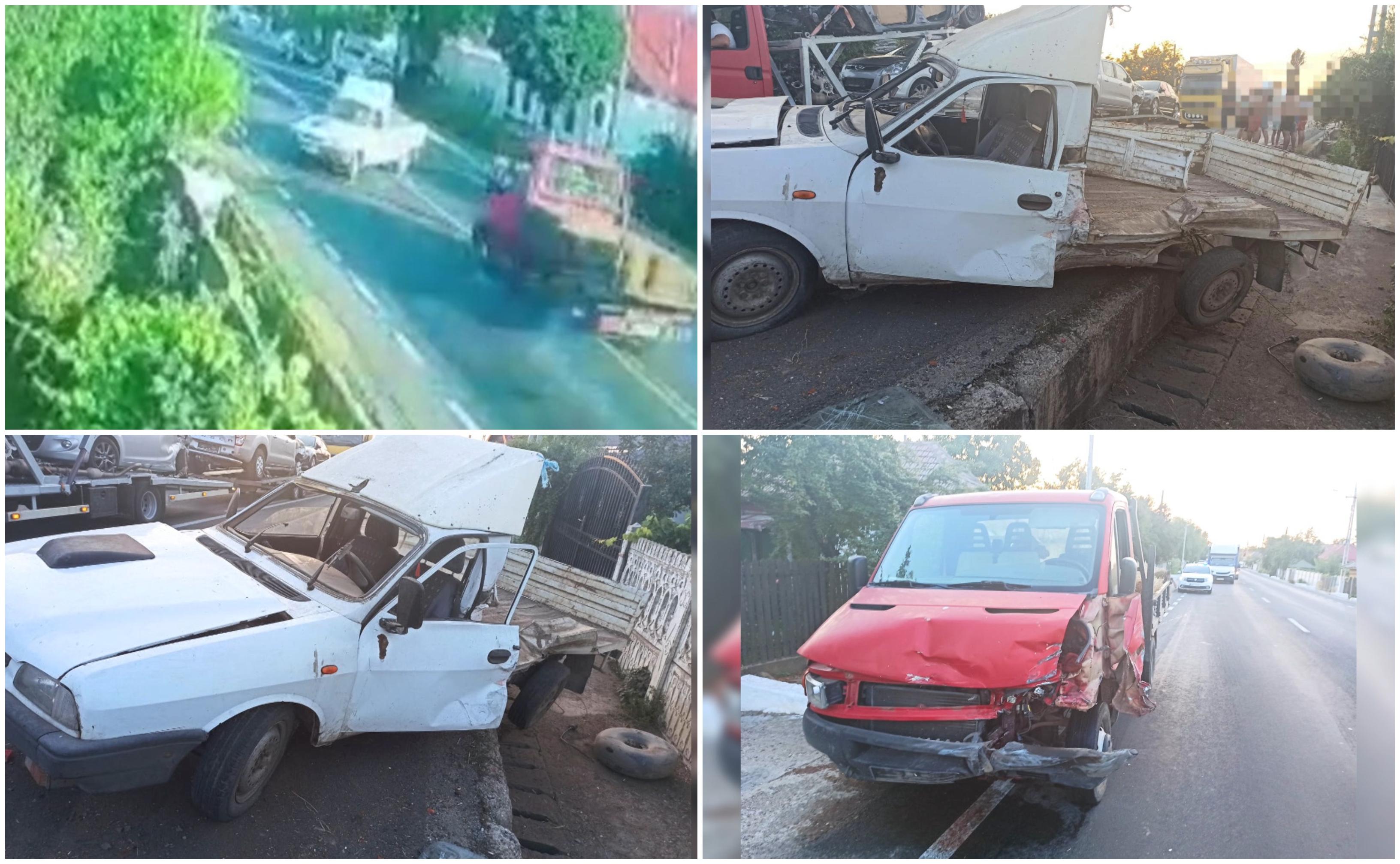Un şofer beat criţă a provocat un accident cumplit în Dolj