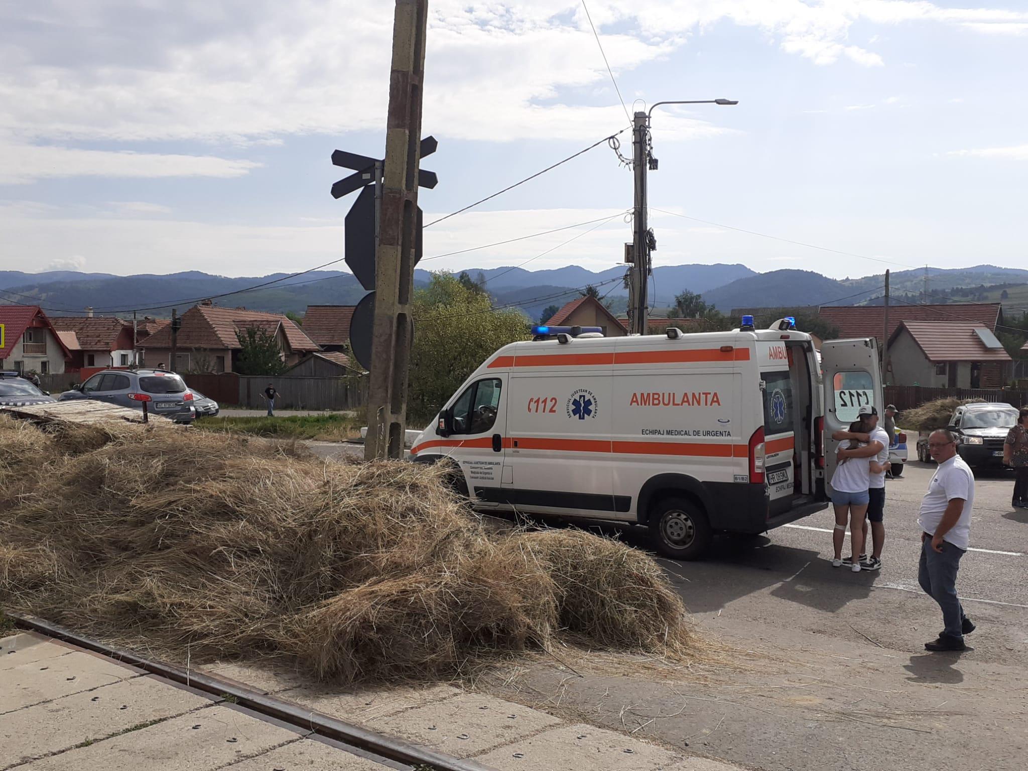 Accident feroviar în Harghita