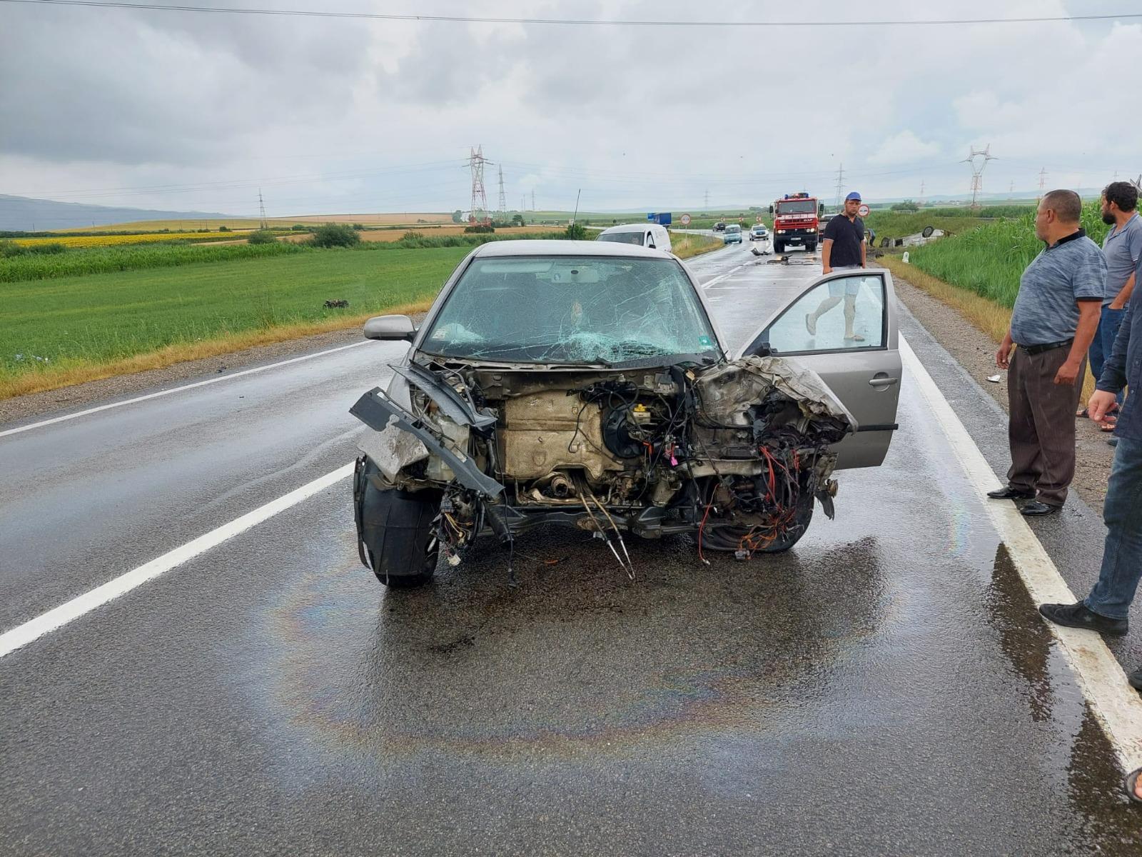 Accident pe o şosea din judeţul Mureş