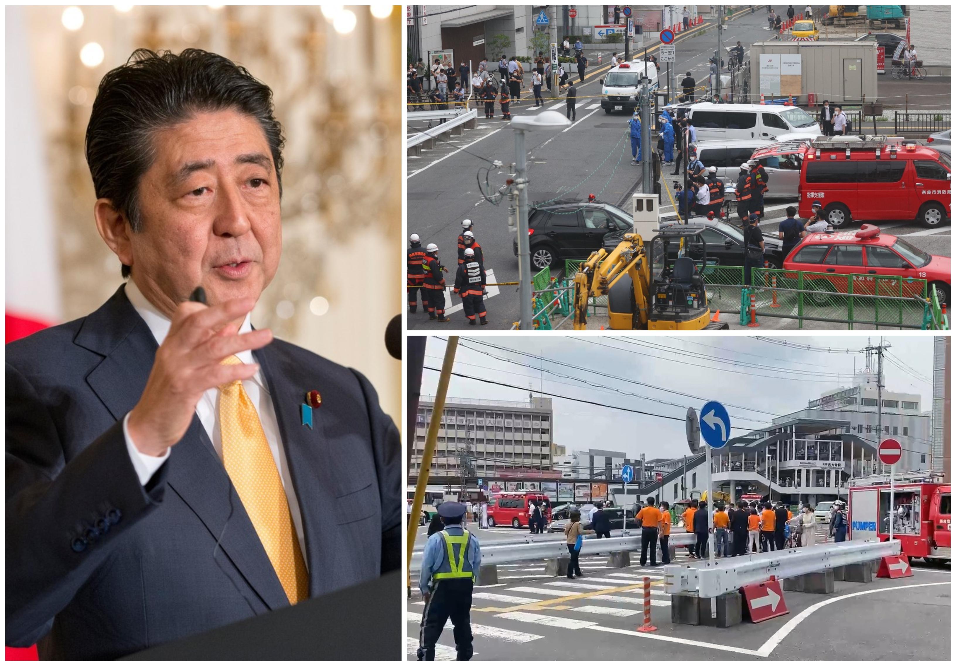 Fostul premier japonez Shinzo Abe a fost împuşcat.