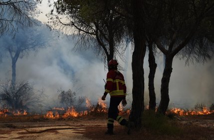 Incendiile se apropie de capitala Portugaliei. Peste 1.000 de pompieri au fost mobilizaţi