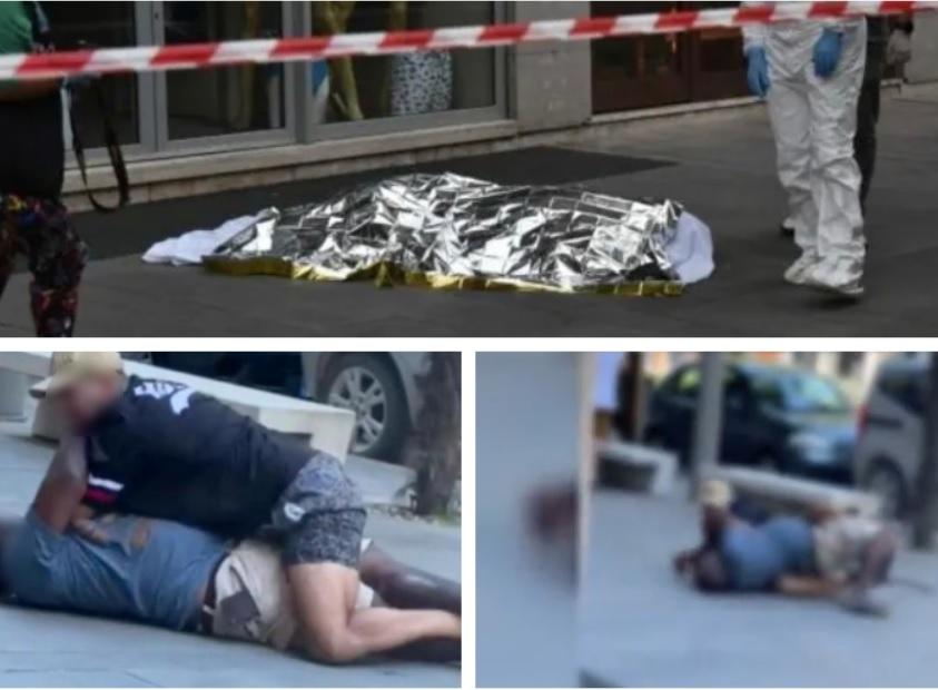 Momentul în care un nigerian e ucis în bătaie pe o stradă din Italia, filmat de o moldoveancă: "Eram împietrită de frică". Soţia bărbatului, revoltată că nimeni nu a intervenit