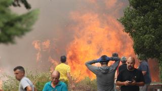 Incendiile din Spania. Tren de călători, faţă în faţă cu vâlvătaia: 20 de pasageri, răniţi după ce au sărit din vagoane şi au luat-o la fugă pe şine