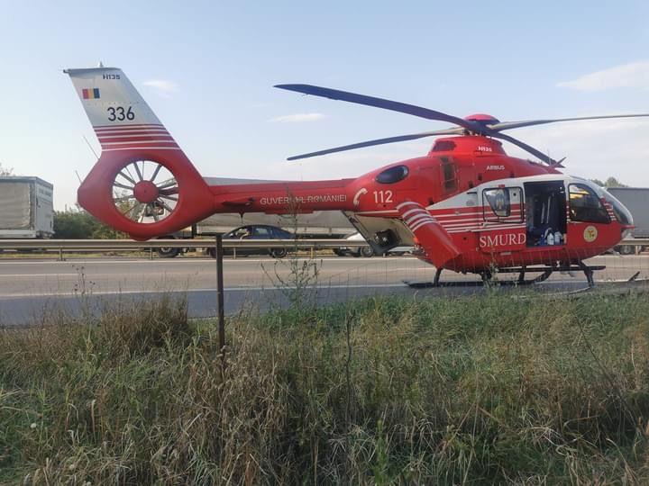 Accident cu şapte victime pe A1