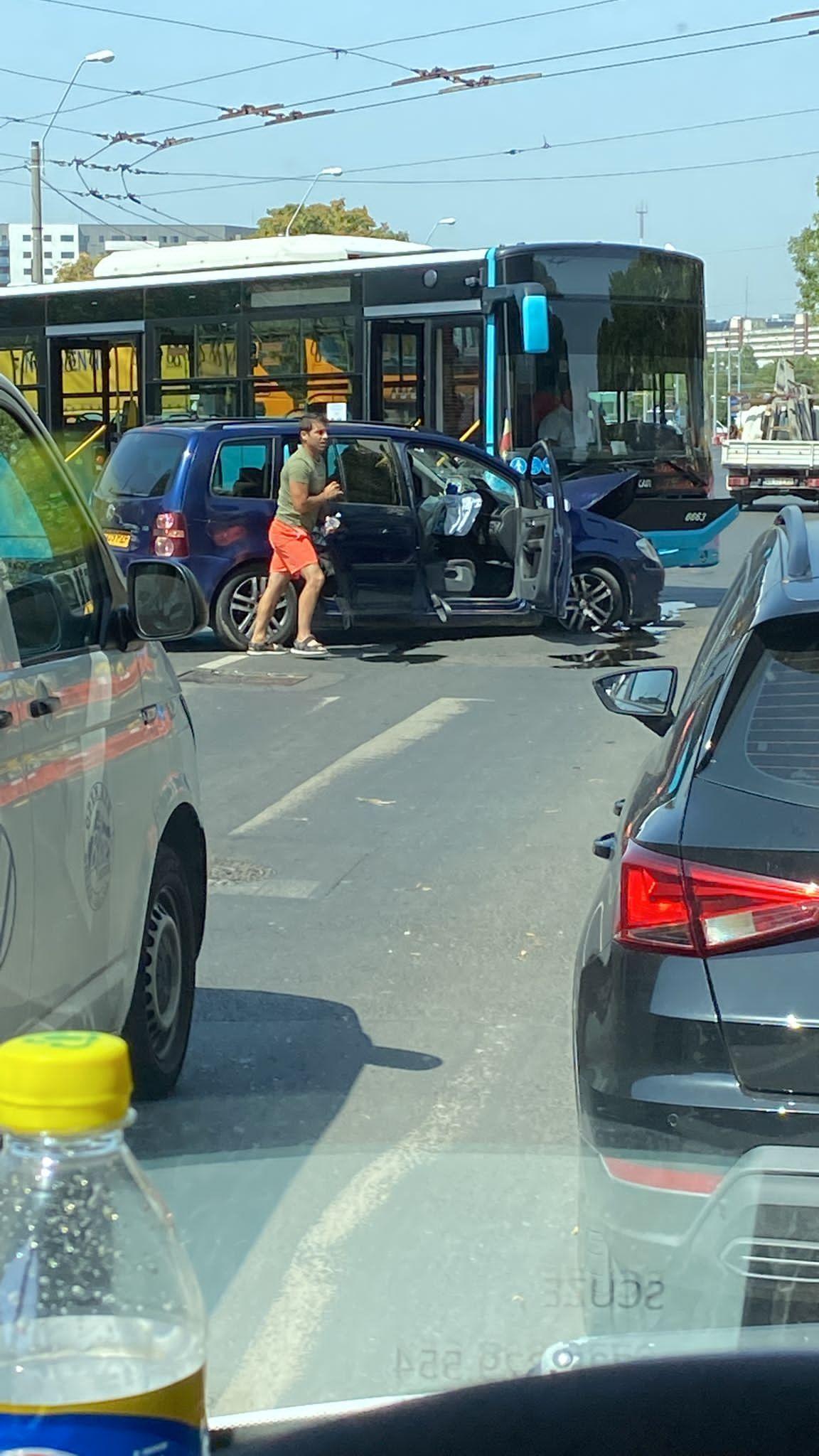 Accident în Capitală