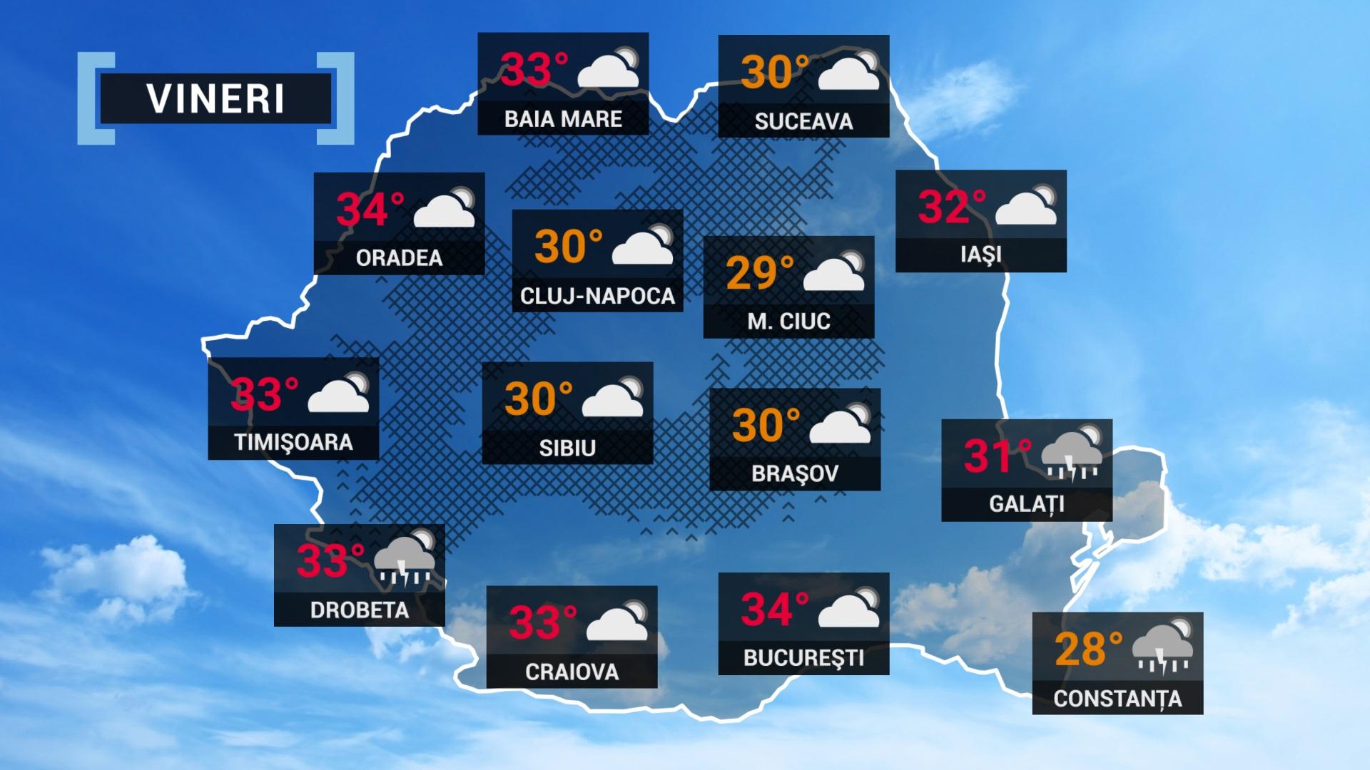 prognoza meteo ANM 26 septembrie 2022