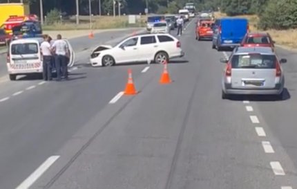 Accident pe DN 1, în judeţul Braşov