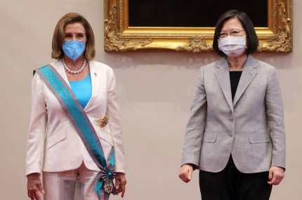 Nancy Pelosi a aterizat marţi în Taipei şi a exprimat "angajamentul" SUA faţă de Taiwan