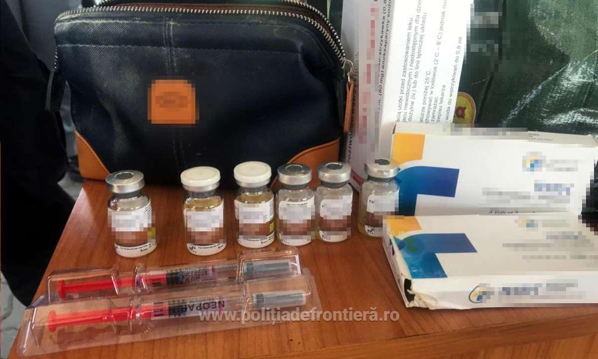 Doi polonezi, prinşi cu substanţe interzise la intrarea în România