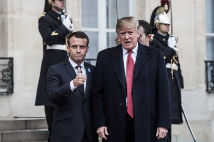 Trump s-a lăudat ani de zile că deţine informaţii compromiţătoare despre viaţa amoroasă a lui Macron - Rolling Stone