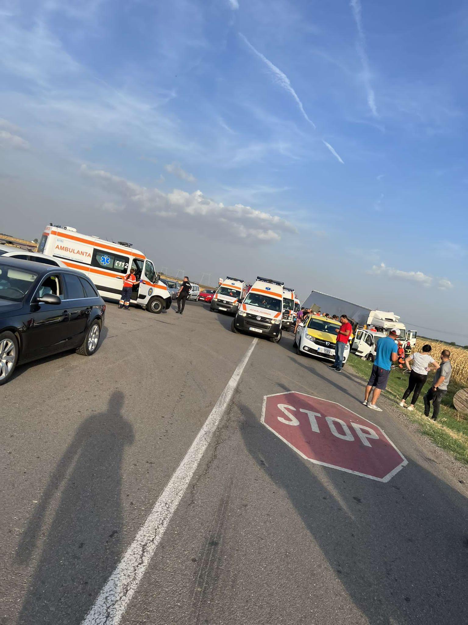 Accident cu 7 victime, în Călăraşi