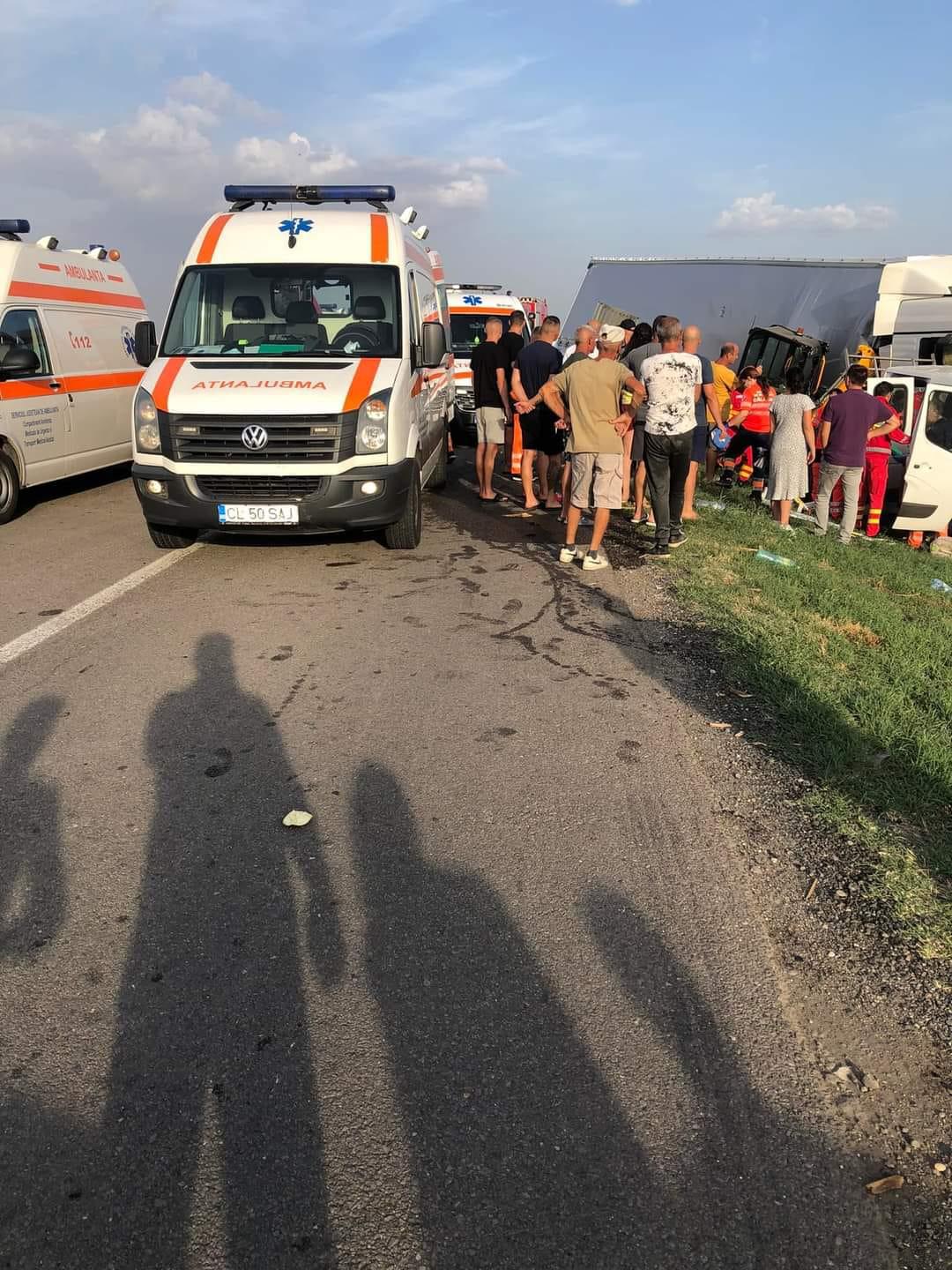 Accident cu 7 victime, în Călăraşi