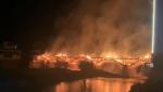 Podul Wan'an din China, vechi de aproape un mileniu, a fost mistuit de flăcări. Construcția s-a făcut scrum în 20 de minute