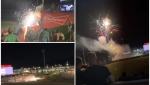Artificii lansate spre mulţime, la finalul unui meci da baseball din SUA. Au trecut la milimetru pe lângă oameni